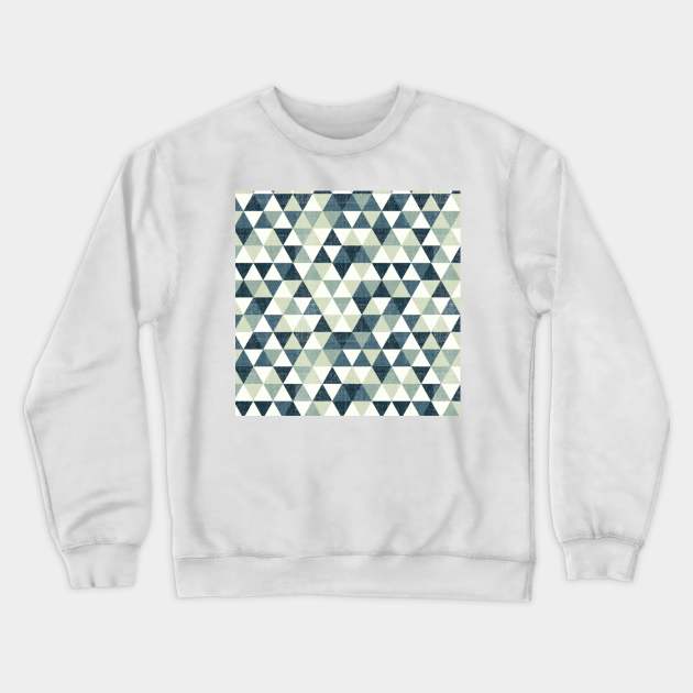 triangles Crewneck Sweatshirt by PREMIUMSHOP